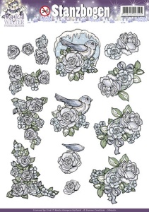 Yvonne Creations stansvel winter SB10071 (Locatie: 2393)