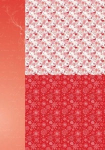 Achtergrondpapier Red rendier NEVA031 (Locatie: 2442)