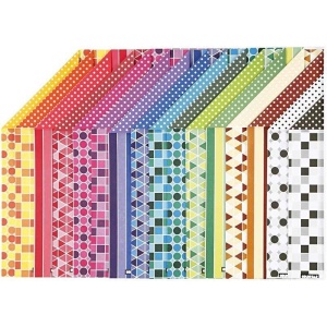 Bedrukt A4 papier 16 vel asstd. sheets 26020 (Locatie: KB)