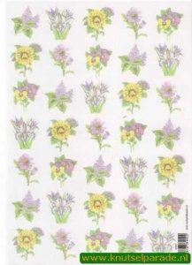 Bloemen vellum nr. 8900T (Locatie: 1519)