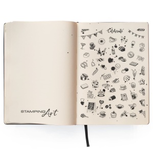 Ciao Bella Clear Stamp, 10cm x 15cm, Bullet Journal Party, PS6075 (Locatie:) - Img 2