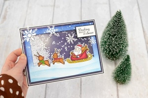 Crafter's Companion Clear Stamp and Die Santa's Sleigh CC-STD-SASL (locatie: i290) - Img 2