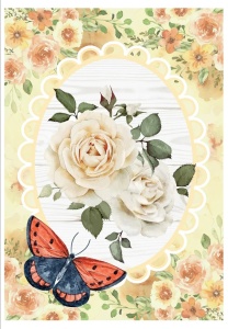 Creatief art kaartenpakket Flower Fantasy 01 RE2530-0159 (Locatie: 4807)  - Img 2