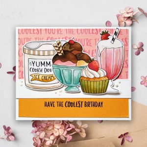 Creative Expressions Clear Stamp The Coolest CEC1097 (Locatie: z69) - Img 2
