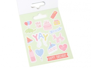 Dovecraft Party glitter stickerboek, 8 vel (Locatie: h448) - Img 6