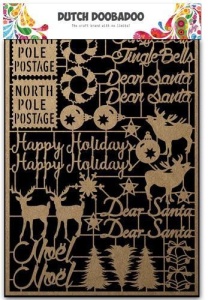 Dutch Doobadoo Dutch Paper Craft Art Christmas 479.002.012 (Locatie: 1725)