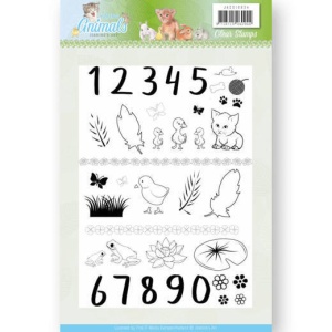 Jeanine's Art Clear Stamp Young Animals JACS10024 (Locatie: k129)