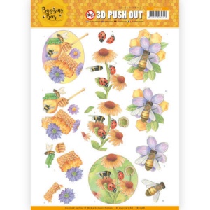 Jeanine's Art stansvel buzzing bees SB10368 (Locatie: 2574)