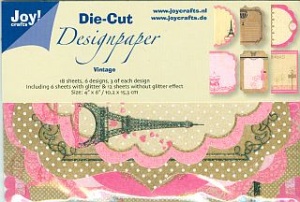 Joy! Crafts Die Cut Designpaper Vintage 8011/0506 (Locatie: V009)