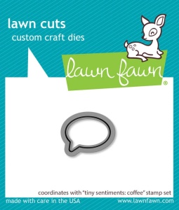 Lawn Fawn snijmal tekstballon LF3499 (Locatie: L74)