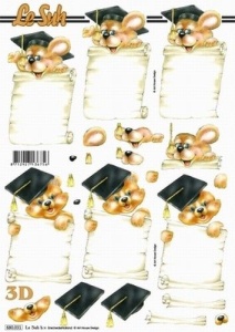 Le Suh, die cut sheet, graduated 680031 (Locatie: 5903)