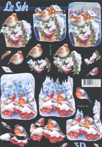 Le Suh knipvel kerstmis vogeltje 8215803