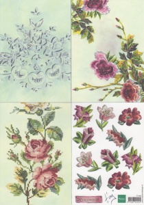 Marianne Design handmade bloemen IT548 (Locatie: 0509)