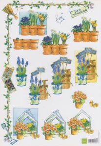 Marianne Design knipvel bloemen IT508 (Locatie: 5535)