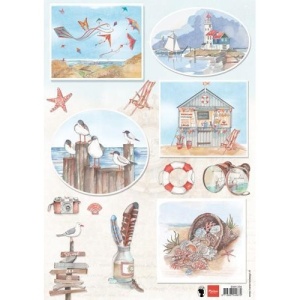 Marianne Design knipvel strand EWK1259 (Locatie: 2827)