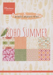 Marianne Design Pretty Papers Bloc Boho summer A5 PK9148