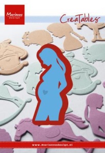 Marianne Design snij- en embosmal Pregnant LR0348 (Locatie: U368)