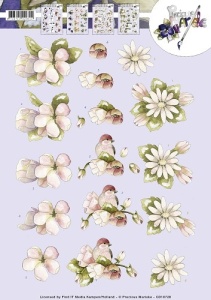 Precious Marieke knipvel bloemen CD10728 (Locatie: 1212)