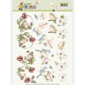 Precious Marieke knipvel lente vogels CD11262 (Locatie: 0315)