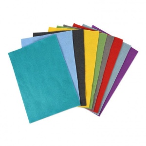 Sizzix Accessory felt sheets 10pk (Locatie: KB)