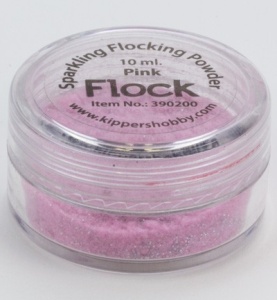 Sparkling Flocking Powder Pink 390200