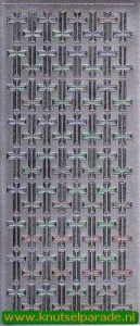 Starform stickervel zilver geloof 882 (Locatie: L90) - Img 2