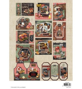 Studio Light Card Making Pad BBQ Party SL-ES-CMP27 - Img 3