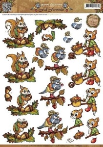 Yvonne Creations knipvel herfst CD10411 (Locatie: 4809)