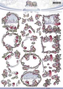 Yvonne Creations knipvel kerstmis CD10519 (Locatie: 4308)
