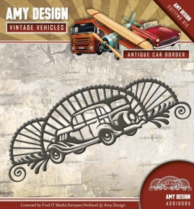 Amy Design snijmal Vintage Vehicles Car ADD10095 (Locatie: i493)