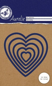 Aurelie snijmal hartjes AUCD1013 (Locatie: L77)