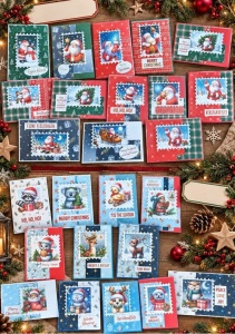 Berries Beauties kaartenpakket Christmas Stamps BBCK10002 - Img 2