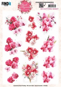 Berries Beauties knipvel Floral Elegance Orchid CD12420 (Locatie: 5733)