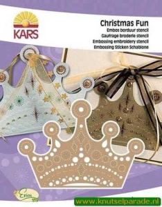 Christmas fun stencil kroon 500000 1902 (Locatie: 5616)