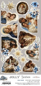 Craft O'Clock dubbelzijdig knipvel Holly Night CC-C79-JS-14 (Locatie: 0612)
