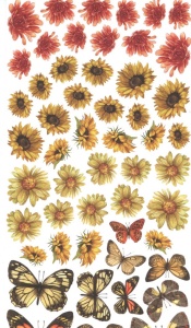 Craft O'Clock Paperpack Autumn Beauty 12 vellen, 6 designs, 15x30cm CC-C58-AB-11 (Locatie: 0910) - Img 2