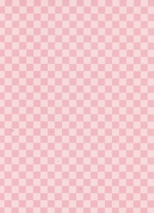 Decoratiepapier roze geblokt (Locatie: 6403)