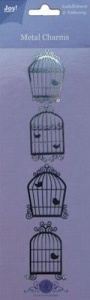 Joy! Metal charms vogelhuisjes 6350/0102 (Locatie: M023)