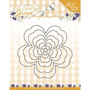 Precious Marieke snij- en embosmal Spring Flowers Nesting PM10112 (Locatie: i126)