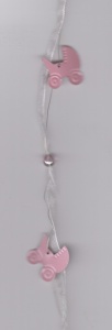 Rayher lint baby roze 7mm/2m 5520916 (Locatie: k3)