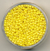 Rayher rocailles 2 mm geel 17 gr. 1406220 (Locatie: K3) - Img 1