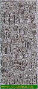 Starform sticker glitter zilver/goud 7029 (Locatie: i319 ) - Img 2