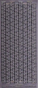 Starform sticker kerst zilver 8538 (Locatie: B281) - Img 2