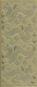 Starform stickervel China goud 1162 (Locatie: u066) - Img 2