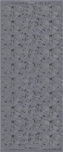 Starform stickervel vlinders zilver 1188 (Locatie: H194) - Img 2