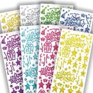 Stickervel verjaardag holografisch roze XP6415 (Locatie: A008) - Img 2