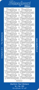 Straform sticker holografisch licht roze 268 (Locatie: J506)