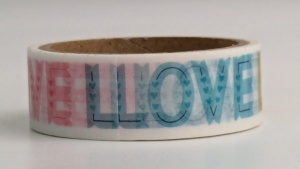Washi tape LOVE