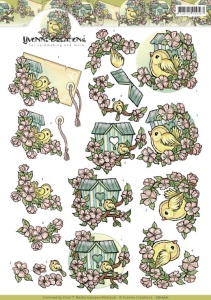 Yvonne Creations knipvel vogels CD11071 (Locatie: 1541)