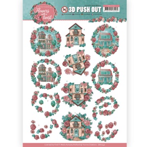 Yvonne Creations stansvel huisjes SB10342 (Locatie: 5531)